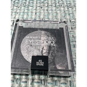 NEW MAYBELLINE EYESTUDIO #45 SILVER SPARK 0.09 oz. NEW AND SEALED